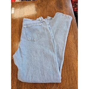 Riders by Lee Jeans Womens 16 Relaxed Fit High Rise Denim Pants Classic Straight